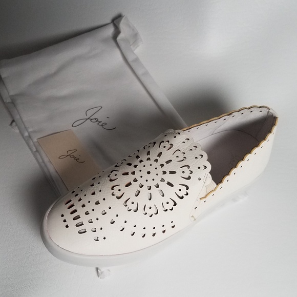 Joie Cream Slip-on Loafers - Picture 5 of 8